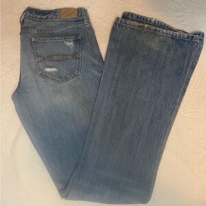 Abercrombie & Fitch Low Rise Flare Jeans